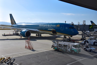 ベトナム航空（A350-900）ビジネスクラス 搭乗記 関空ーシェムリ